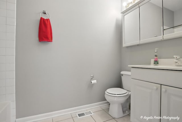 1803 N Woodlawn Park Ave, Mchenry, IL 60051 - full bathroom with tile patterned floors and vanity