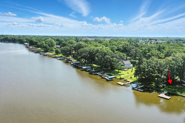 1803 N Woodlawn Park Ave, Mchenry, IL 60051 - aerial view of a nearby body of water