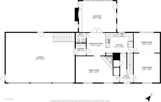 65 Old Post Rd, Montgomery, IL 60538 - view of home floor plan