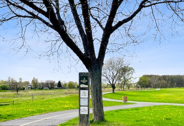 65 Old Post Rd, Montgomery, IL 60538 - view of home's community featuring a lawn