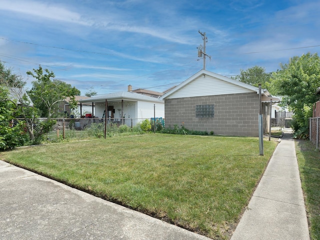 2839 N 75th Ct, Elmwood Park, IL 60707 - view of home's exterior featuring concrete block siding