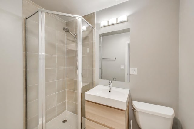 4653 N Lawndale Ave Unit 2S, Chicago, IL 60625 - bathroom featuring a shower stall and vanity