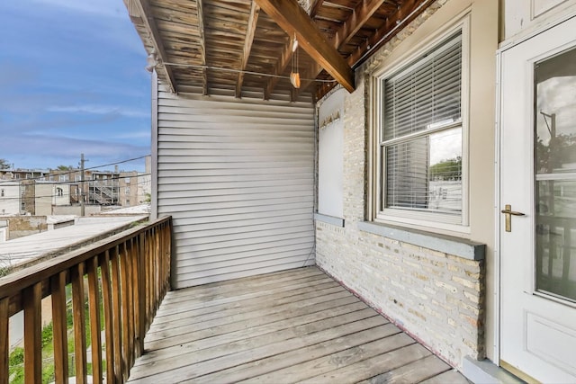 4653 N Lawndale Ave Unit 2S, Chicago, IL 60625 - view of wooden terrace