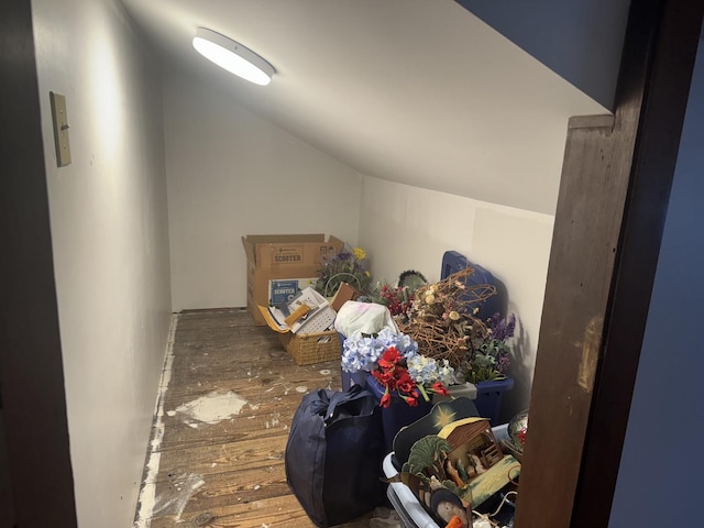 600 W White St, Clinton, IL 61727 - bonus room featuring lofted ceiling and wood finished floors