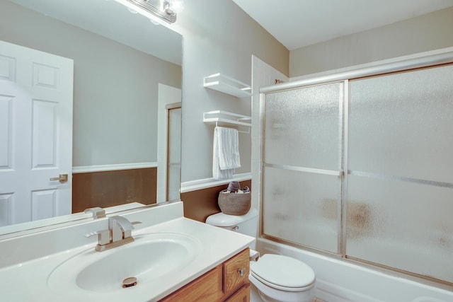 1818 Olde Mill Rd, Plainfield, IL 60586 - full bath with vanity and bath / shower combo with glass door