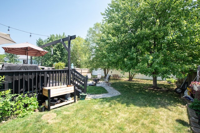1818 Olde Mill Rd, Plainfield, IL 60586 - view of fenced backyard