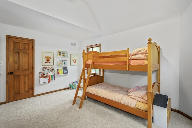 1091 Danforth Dr, Batavia, IL 60510 - bedroom with carpet flooring and lofted ceiling