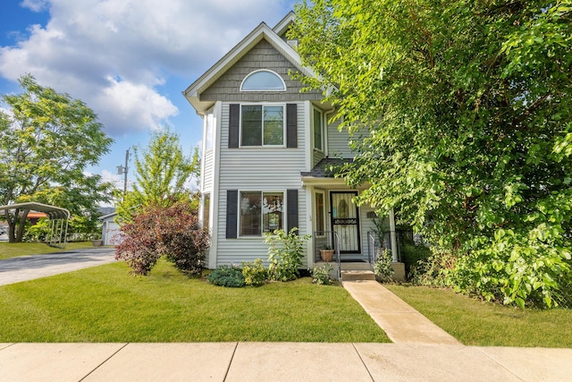 6120 W 98th St, Oak Lawn, IL 60453 - traditional home featuring a front yard