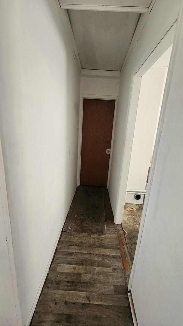 5234 W 25th Pl, Cicero, IL 60804 - hall with dark wood finished floors