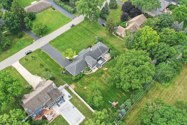 22W672 Elmwood Dr, Glen Ellyn, IL 60137 - aerial overview of property's location