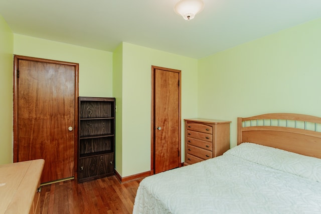 3628 N Oconto Ave, Chicago, IL 60634 - bedroom with wood finished floors and baseboards
