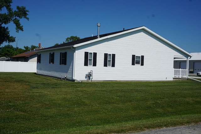 view of side of home