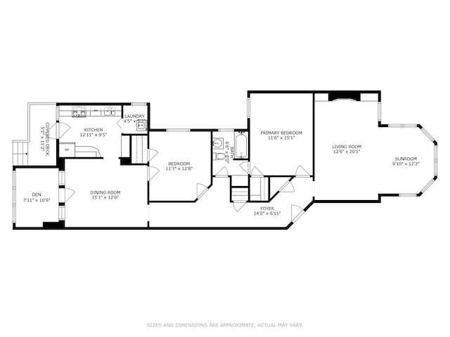 5308 N Glenwood Ave Unit 3N, Chicago, IL 60640 - view of home floor plan