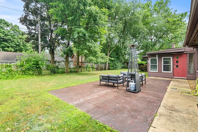 330 S Rosedale Ave, Aurora, IL 60506 - view of patio / terrace featuring outdoor lounge area