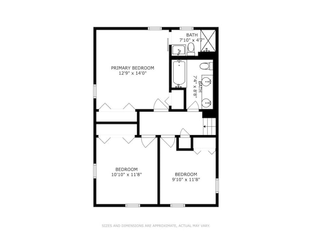1426 E Kenilworth Ave, Palatine, IL 60074 - view of floor plan / room layout