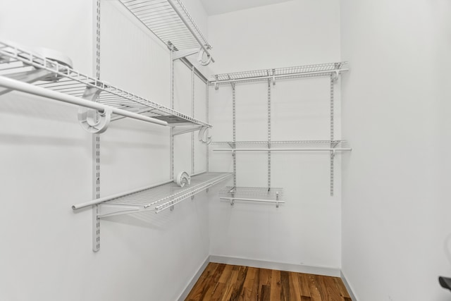4316 S Michigan Ave Unit 1S, Chicago, IL 60653 - spacious closet featuring wood finished floors