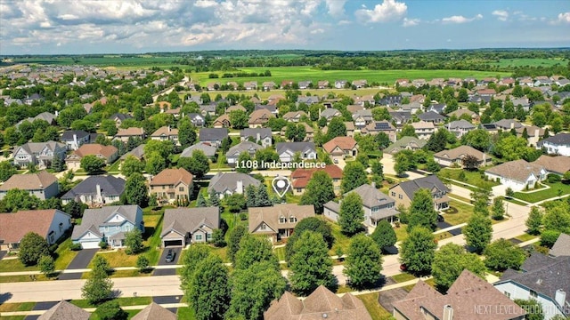 1108 Independence Ave, Elburn, IL 60119 - aerial view of residential area