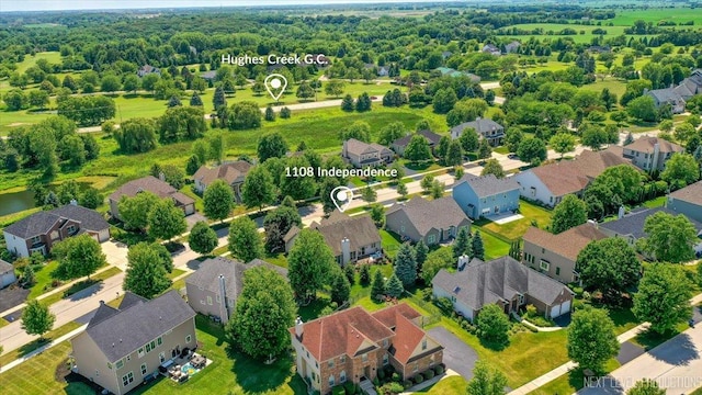 1108 Independence Ave, Elburn, IL 60119 - aerial perspective of suburban area