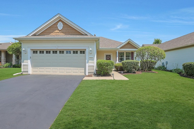12856 W Rocksprings Ln, Huntley, IL 60142 - ranch-style home featuring driveway, a garage, and a front yard