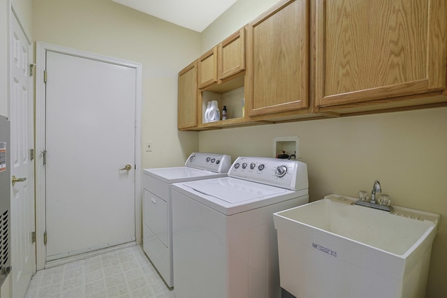 12856 W Rocksprings Ln, Huntley, IL 60142 - washroom with separate washer and dryer and cabinet space