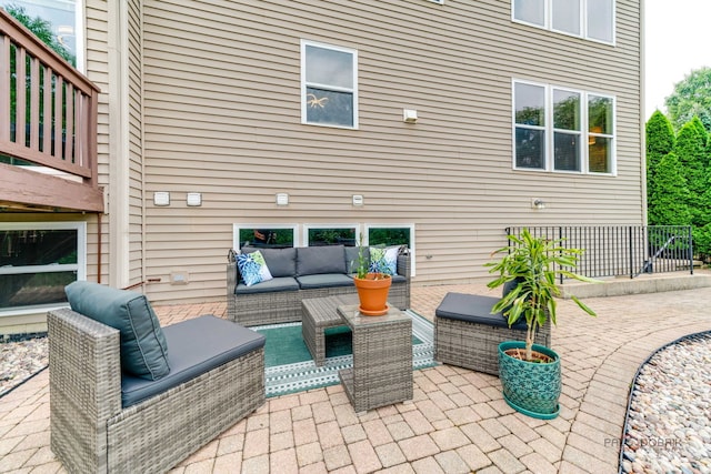 1174 Pine Tree Ct, Lake Villa, IL 60046 - view of patio with outdoor lounge area