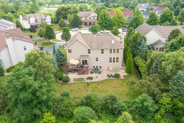 1174 Pine Tree Ct, Lake Villa, IL 60046 - aerial view of residential area