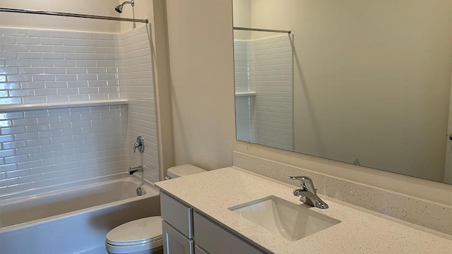 6471 Juniper Dr, Wonder Lake, IL 60097 - full bathroom with vanity and  shower combination