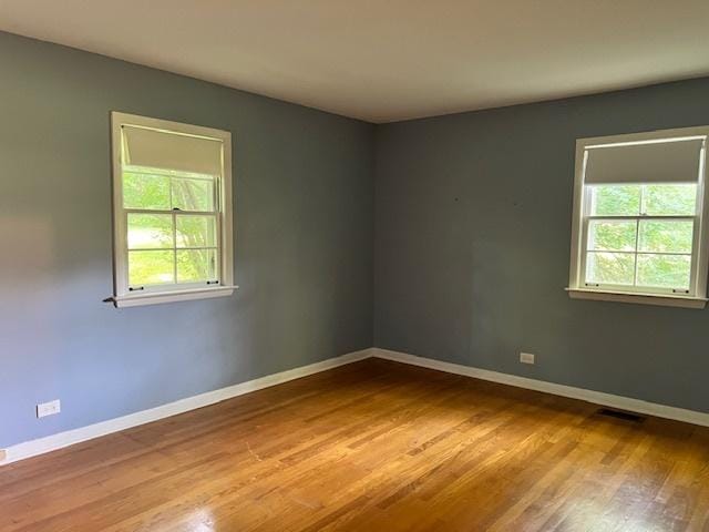 1917 Thornhill Rd, Inverness, IL 60067 - spare room with wood finished floors and baseboards