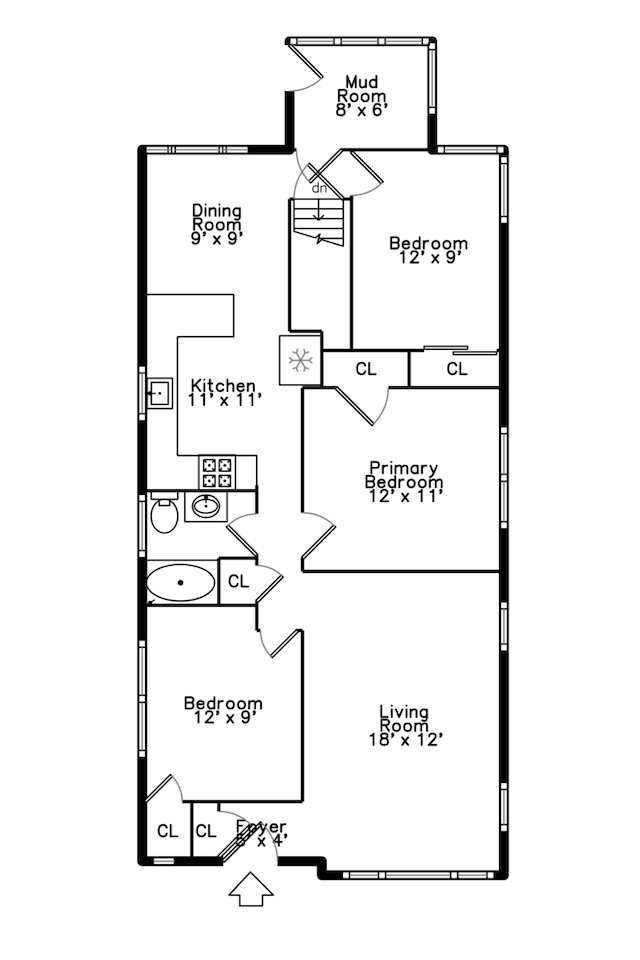5246 N Mason Ave, Chicago, IL 60630 - view of property floor plan