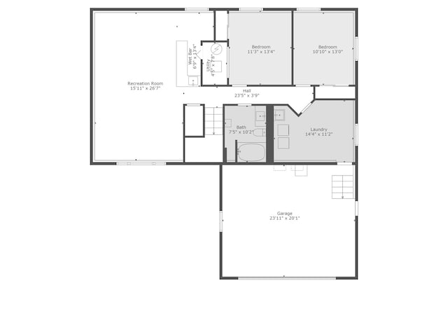 913 S Bentley Rd, New Lenox, IL 60451 - view of floor plan / room layout