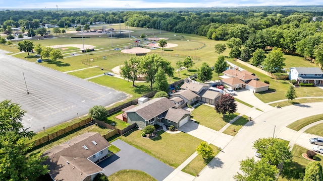 913 S Bentley Rd, New Lenox, IL 60451 - aerial perspective of suburban area featuring a heavily wooded area