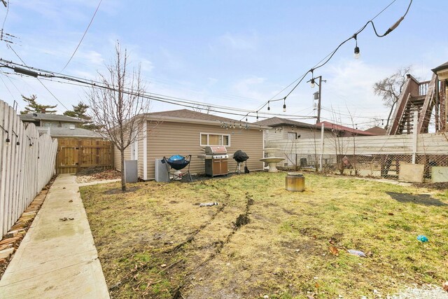 3305 W 66th St, Chicago, IL 60629 - view of fenced backyard