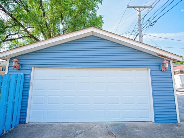 1742 N 34th Ave, Stone Park, IL 60165 - view of detached garage