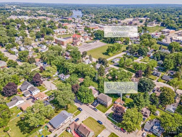 3715 Maple Ave, Mchenry, IL 60050 - aerial perspective of suburban area