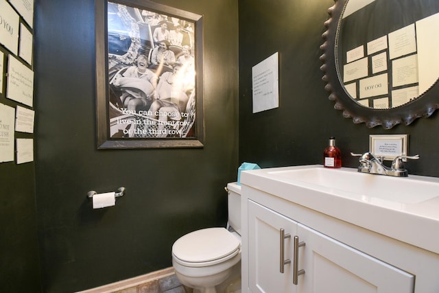 801 S Plymouth Ct Unit V, Chicago, IL 60605 - bathroom featuring toilet and vanity