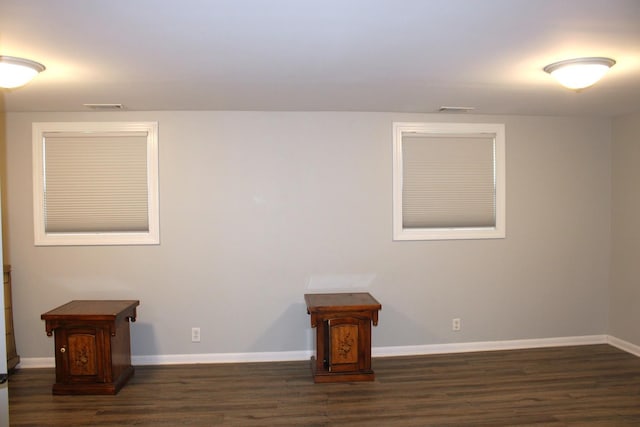 309 Bass St, Wilmington, IL 60481 - unfurnished room with wood finished floors and baseboards