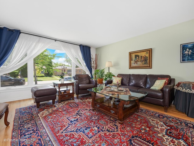 3318 Wilder St, Skokie, IL 60076 - living room featuring wood finished floors
