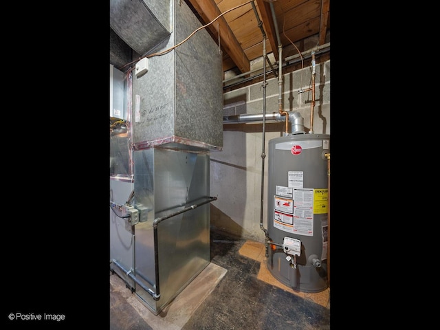 3318 Wilder St, Skokie, IL 60076 - utilities with gas water heater and heating unit