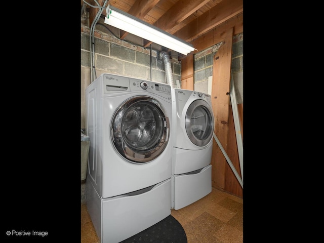3318 Wilder St, Skokie, IL 60076 - washroom with washing machine and dryer