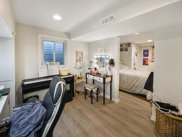 204 Inverrary Ln, Deerfield, IL 60015 - office with light wood-type flooring and recessed lighting