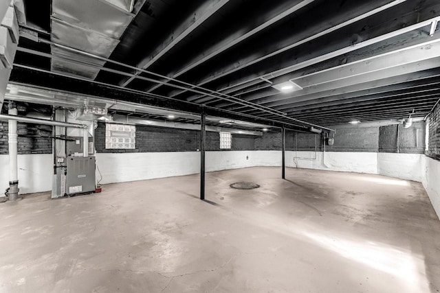 8510 S Blackstone Ave, Chicago, IL 60619 - unfinished below grade area featuring heating unit