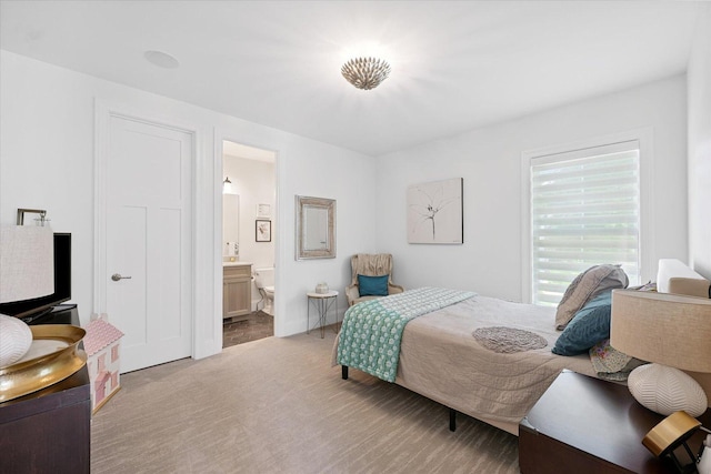 1311 Hickory Tree Ct, Mahomet, IL 61853 - carpeted bedroom with ensuite bathroom