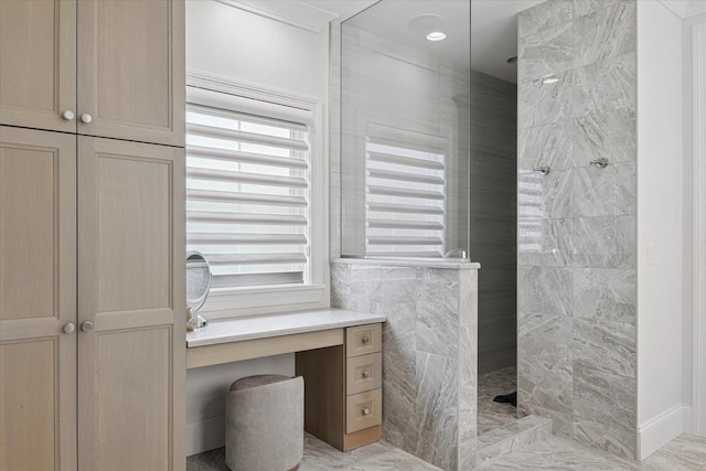 1311 Hickory Tree Ct, Mahomet, IL 61853 - bathroom featuring walk in shower