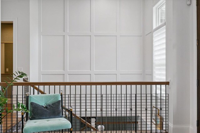 1311 Hickory Tree Ct, Mahomet, IL 61853 - sitting room featuring a decorative wall
