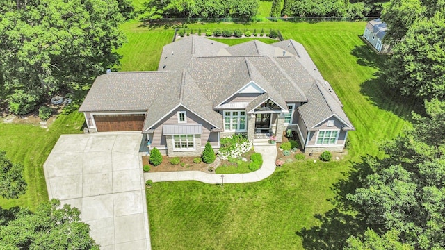 1311 Hickory Tree Ct, Mahomet, IL 61853 - view from above of property