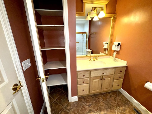 400 N Cottage Ave, Normal, IL 61761 - bathroom with tile patterned floors and vanity