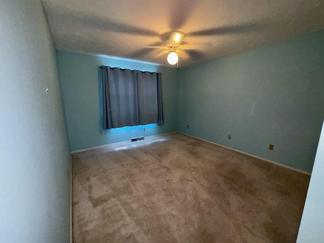 400 N Cottage Ave, Normal, IL 61761 - empty room featuring ceiling fan and carpet flooring