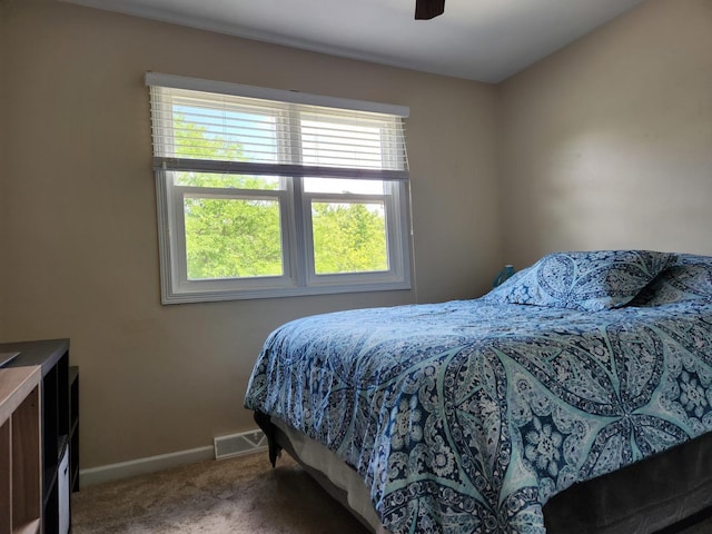 543 Norman Rd Unit 543, Bolingbrook, IL 60440 - carpeted bedroom with baseboards and a ceiling fan