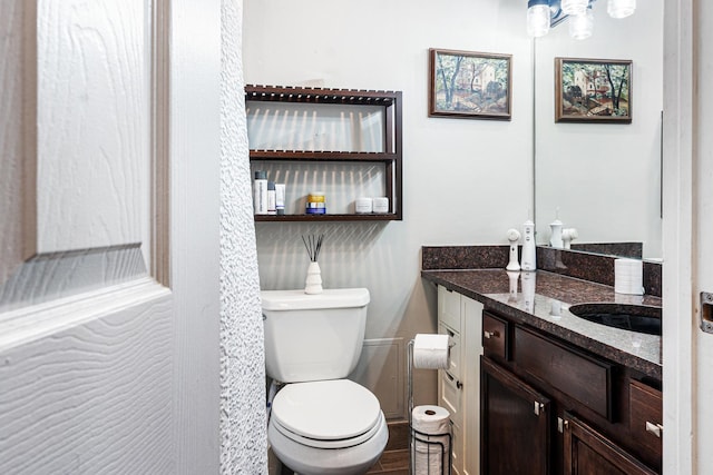1811 Four Lakes Ave Unit 1H, Lisle, IL 60532 - bathroom featuring vanity and wood finished floors