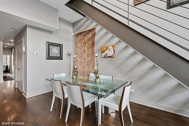3255 N Paulina St Unit 4A, Chicago, IL 60657 - dining space with baseboards and wood finished floors